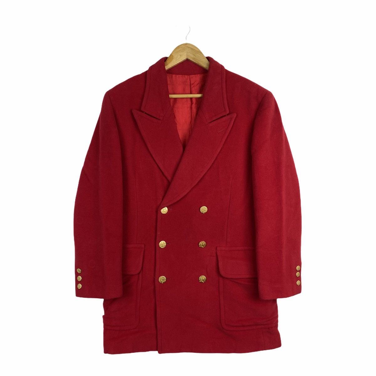Japanese Brand × Junko Shimada VINTAGE JUNKO SHIMADA JAPANESE BRAND WOOL BLAZER COAT Size 40R - 1 Thumbnail