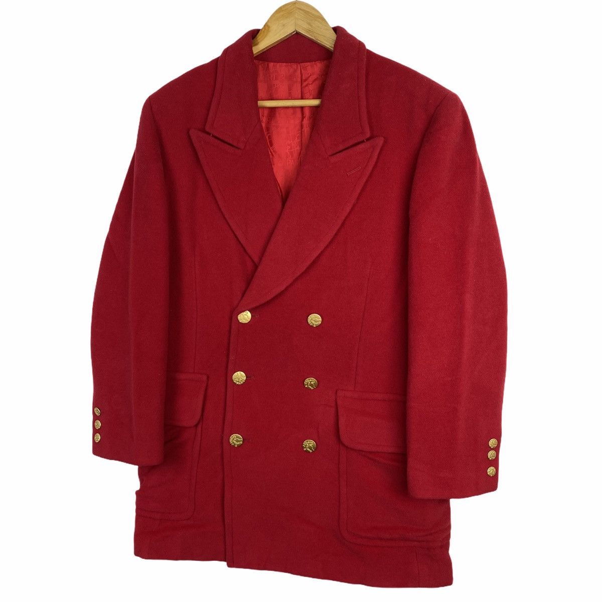 Japanese Brand × Junko Shimada VINTAGE JUNKO SHIMADA JAPANESE BRAND WOOL BLAZER COAT Size 40R - 4 Thumbnail