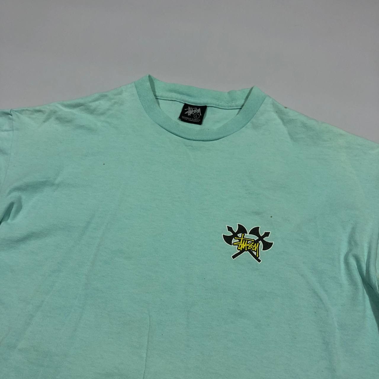 Stussy Stussy Big Logo Tee T-Shirt Size US L / EU 52-54 / 3 - 4 Thumbnail