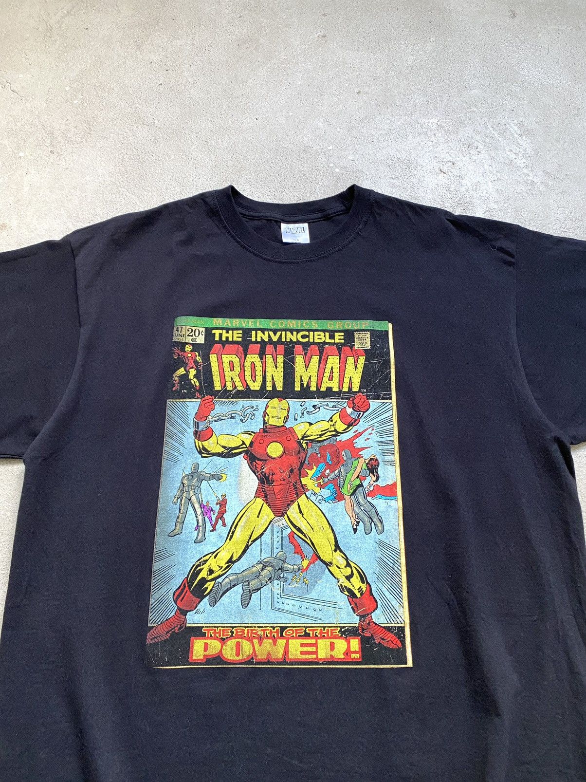 Marvel Comics Vintage 2000’s Iron Man Marvel Comics T Shirt Movie Size US XL / EU 56 / 4 - 2 Thumbnail