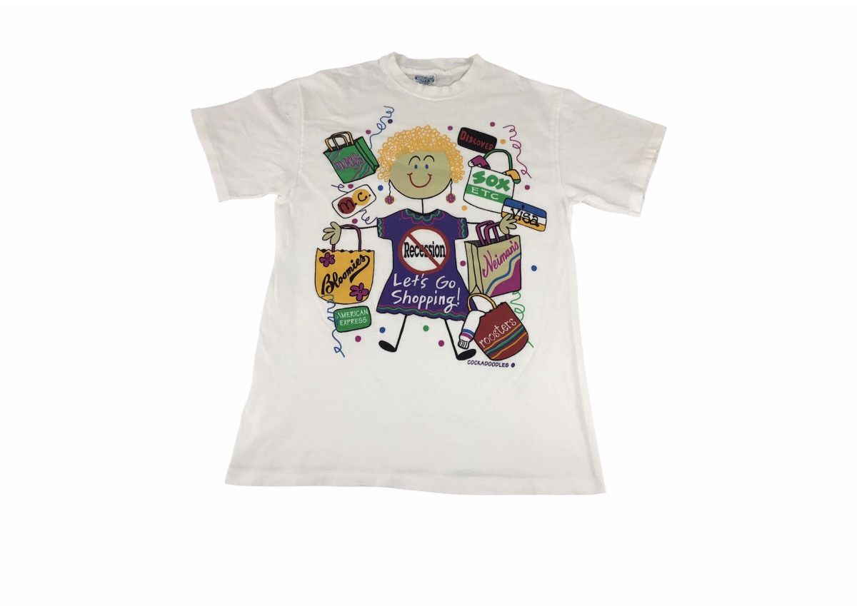 Hanes × Vintage Vintage 90s Cockadoodles Casual Life Style Character Tee Size US M / EU 48-50 / 2 - 1 Thumbnail