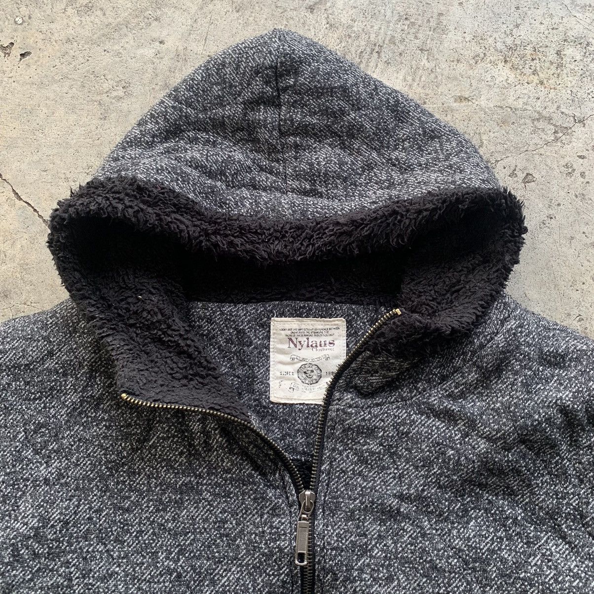 Japanese Brand Nylaus zipper sweater fleece inside Size US L / EU 52-54 / 3 - 12 Thumbnail