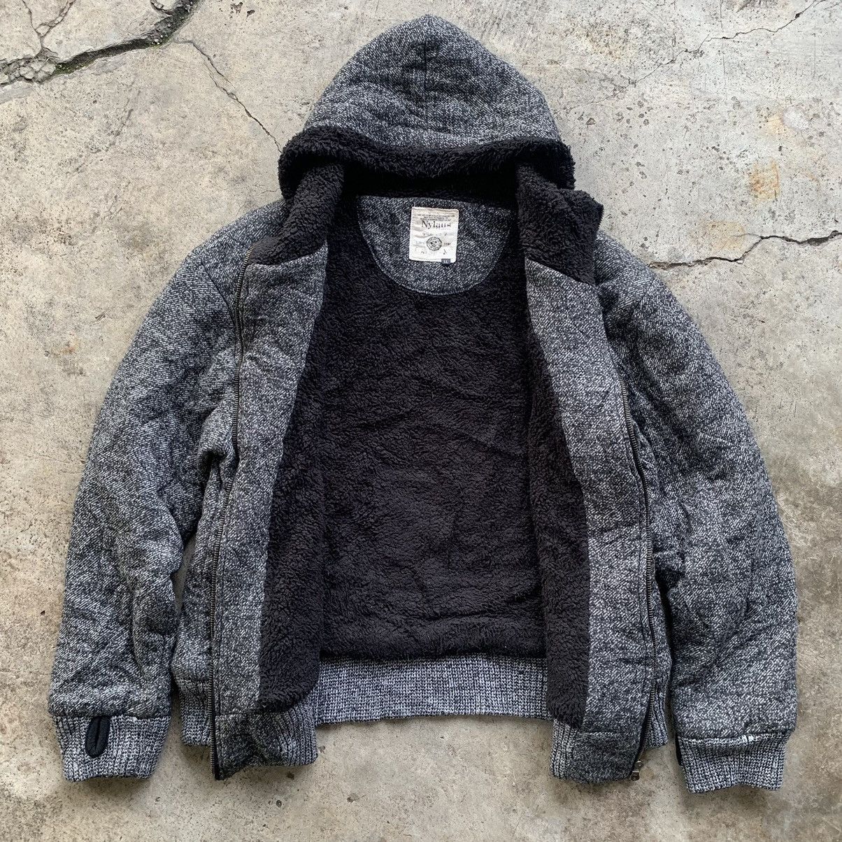 Japanese Brand Nylaus zipper sweater fleece inside Size US L / EU 52-54 / 3 - 9 Thumbnail