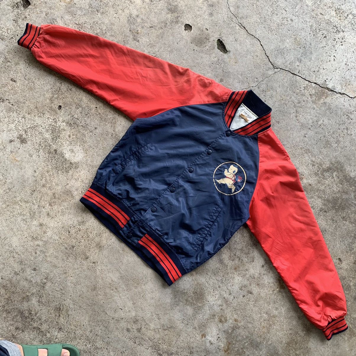 Descente Momotaro lagend embroidery descente vintage 70s light jacket Size US M / EU 48-50 / 2 - 4 Thumbnail