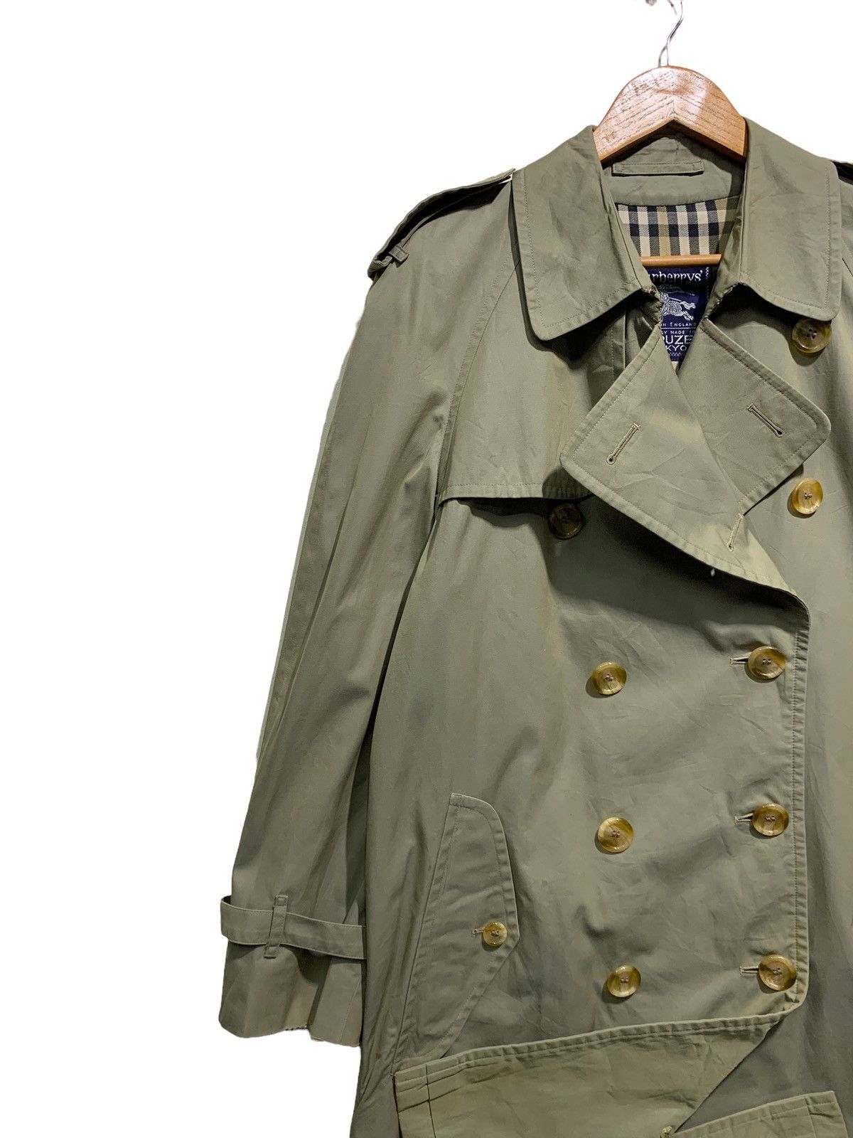 Burberry 🔥VTG BURBERRY NOVACHECK TRENCH COAT Size US M / EU 48-50 / 2 - 6 Thumbnail