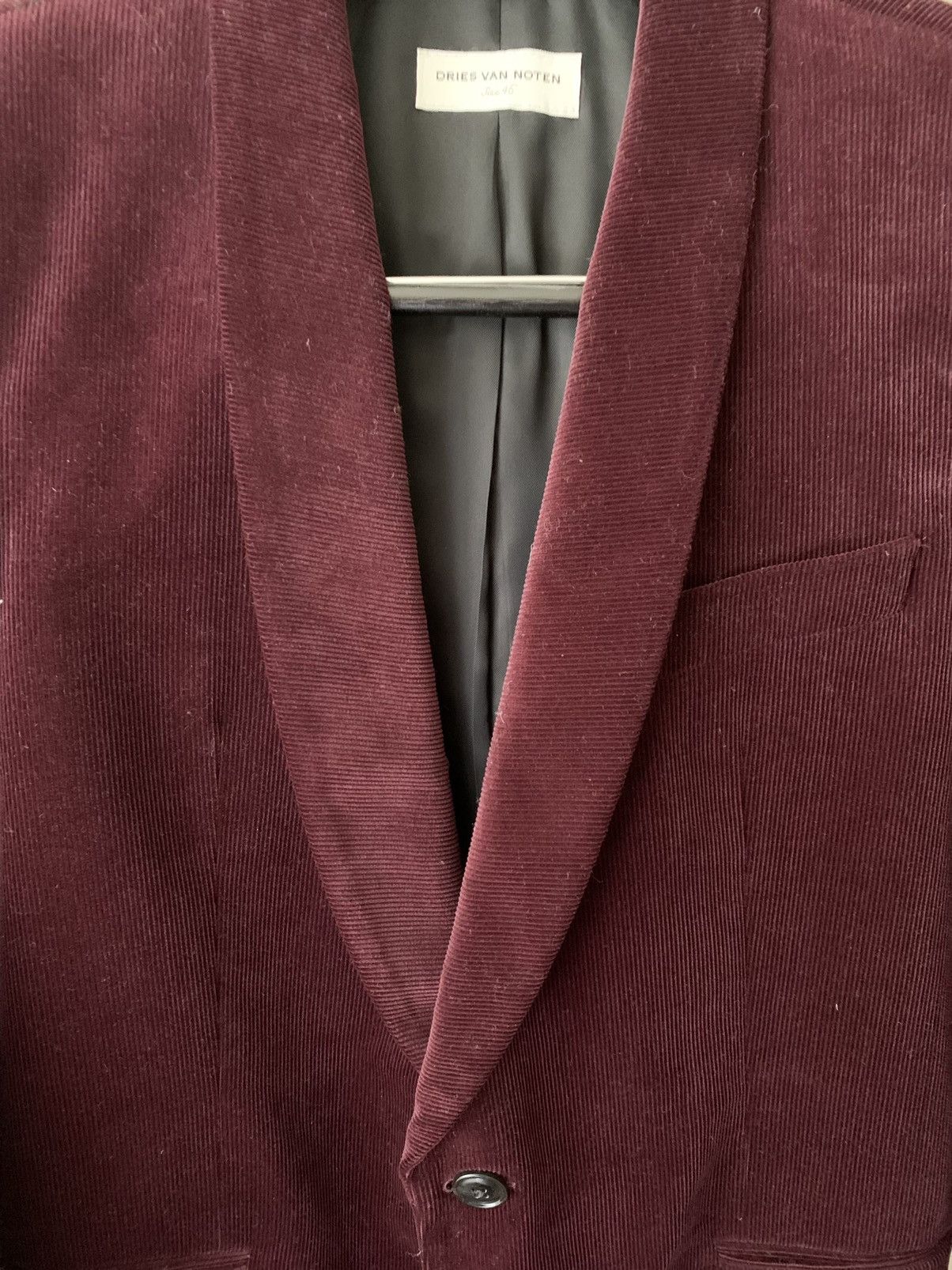 Dries Van Noten Dries Van Noten shawl lapel blazer Size 36R - 2 Thumbnail