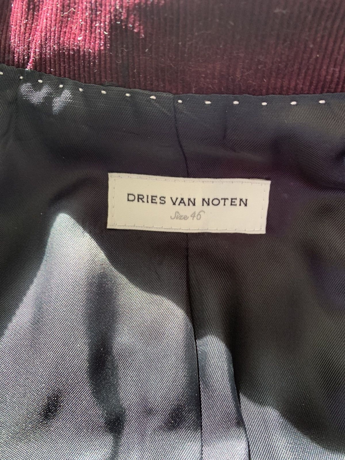 Dries Van Noten Dries Van Noten shawl lapel blazer Size 36R - 6 Thumbnail