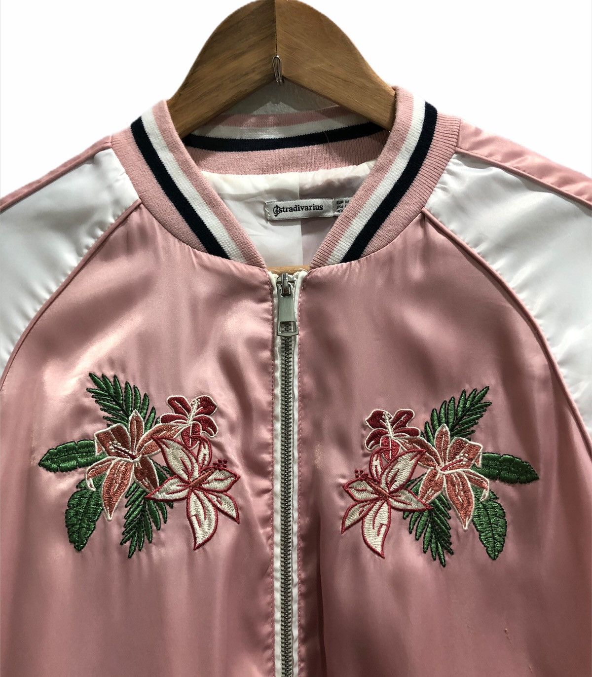 Japanese Brand 🔥SUKAJAN JAPANESE SAKURA Floral Souvenir Jacket Sweater Size S / US 4 / IT 40 - 7 Thumbnail