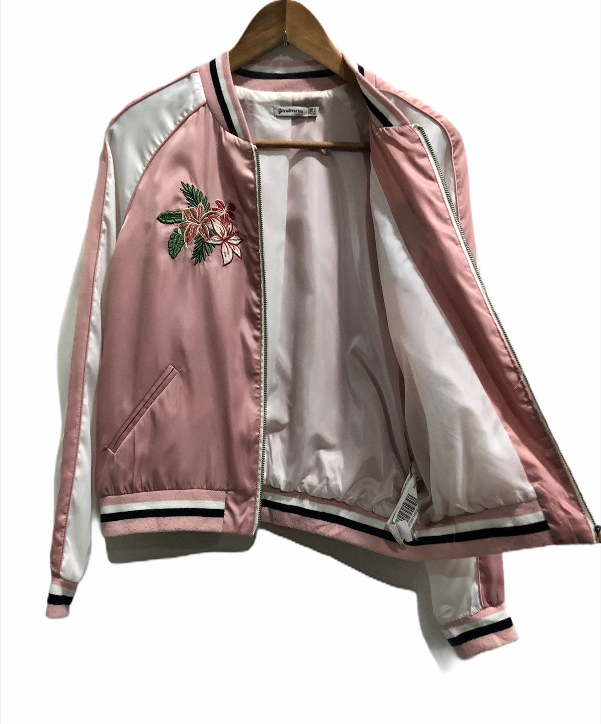 Japanese Brand 🔥SUKAJAN JAPANESE SAKURA Floral Souvenir Jacket Sweater Size S / US 4 / IT 40 - 8 Thumbnail