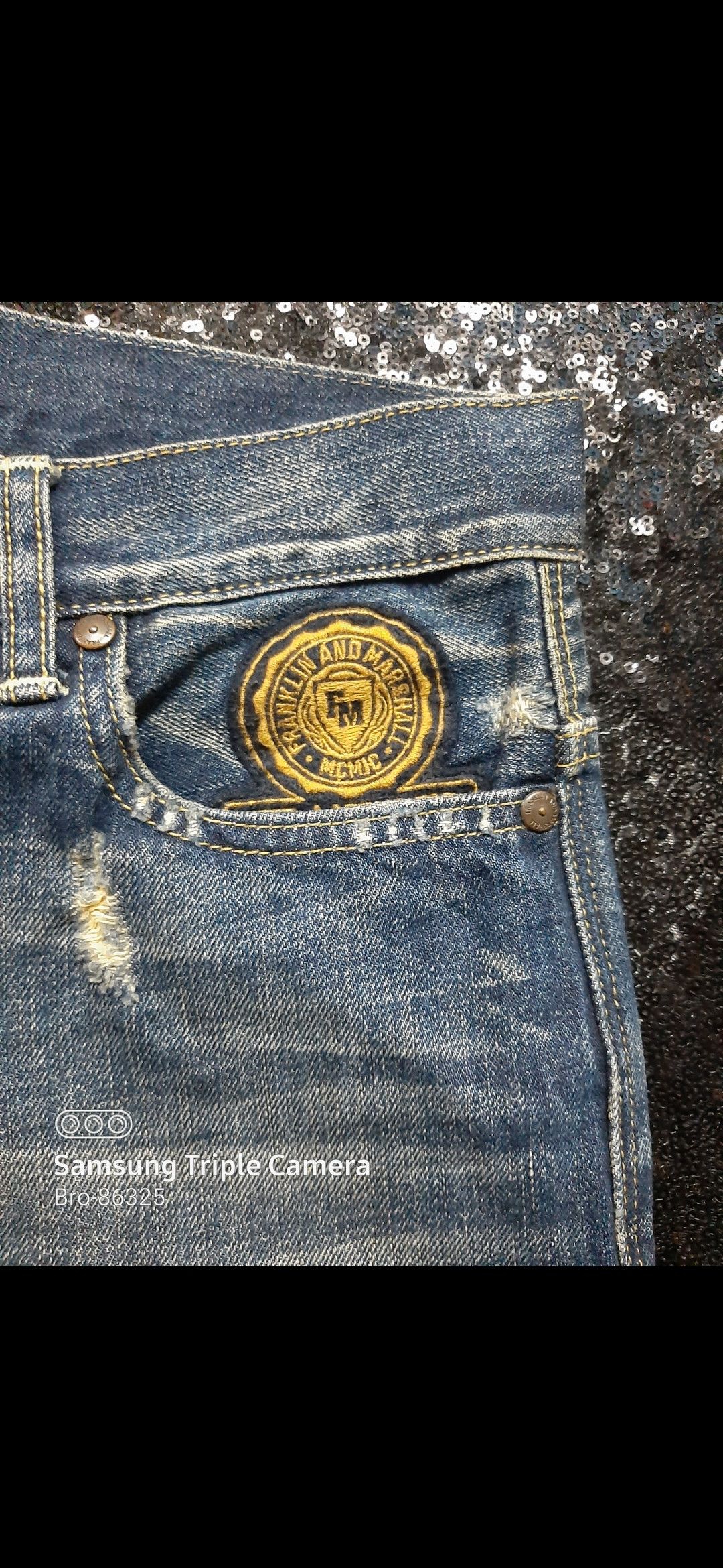 Franklin & Marshall × Vintage VINTAGE FRANKLIN MARSHAL DISTRESED DENIM ITALY 🇮🇹 Size US 28 / EU 44 - 6 Thumbnail