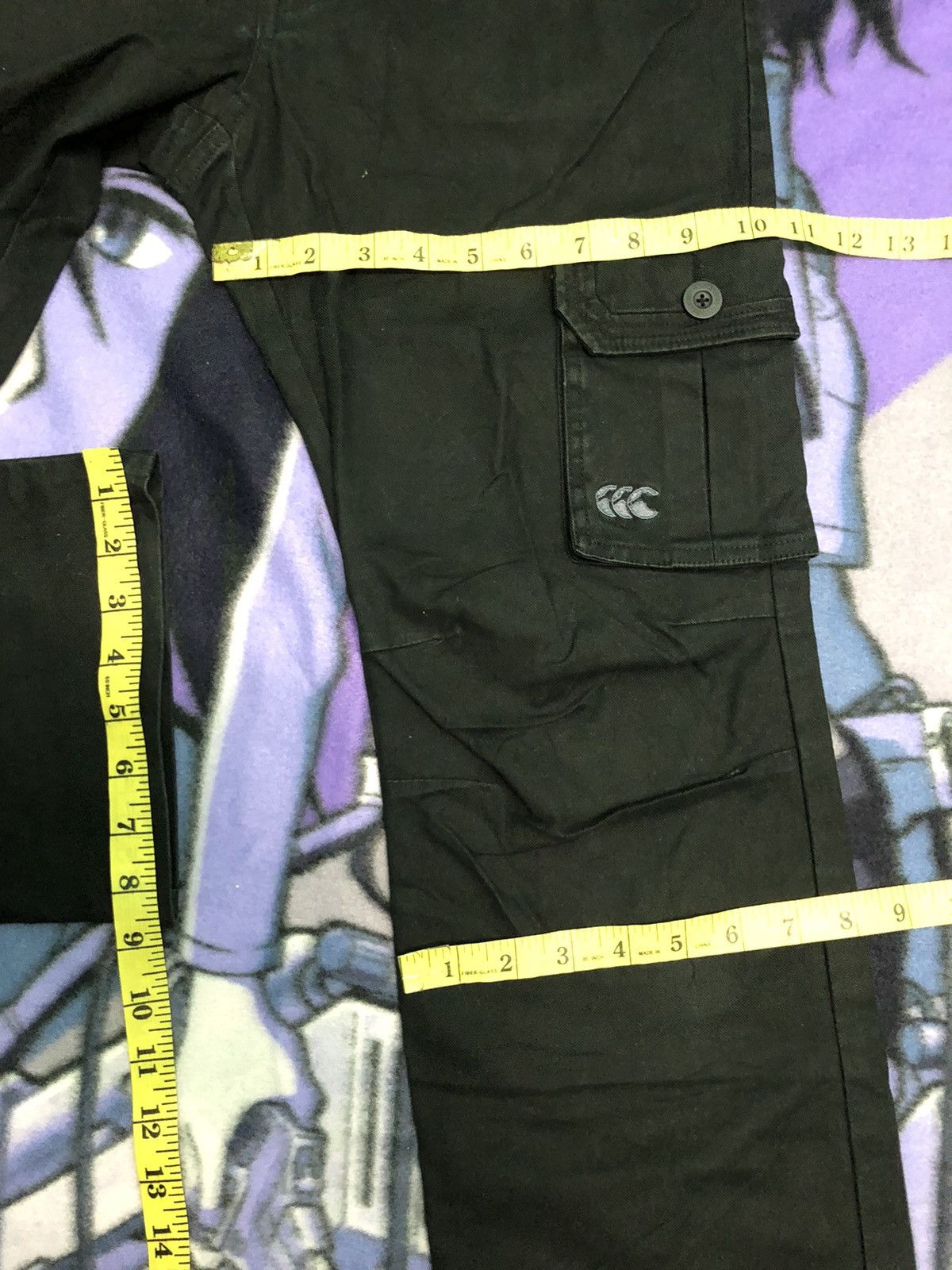 Canterbury of New Zealand × Vintage VINTAGE CANTERBURY FLARE TACTICAL MULTI POCKET CARGO PANT Size US 30 / EU 46 - 15 Thumbnail