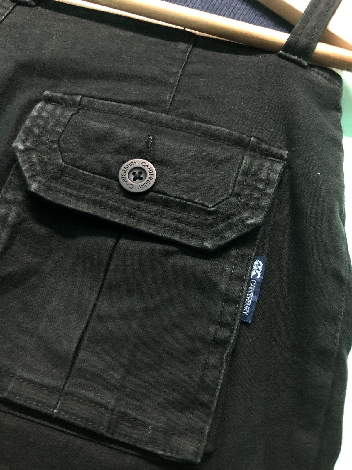 Canterbury of New Zealand × Vintage VINTAGE CANTERBURY FLARE TACTICAL MULTI POCKET CARGO PANT Size US 30 / EU 46 - 10 Thumbnail