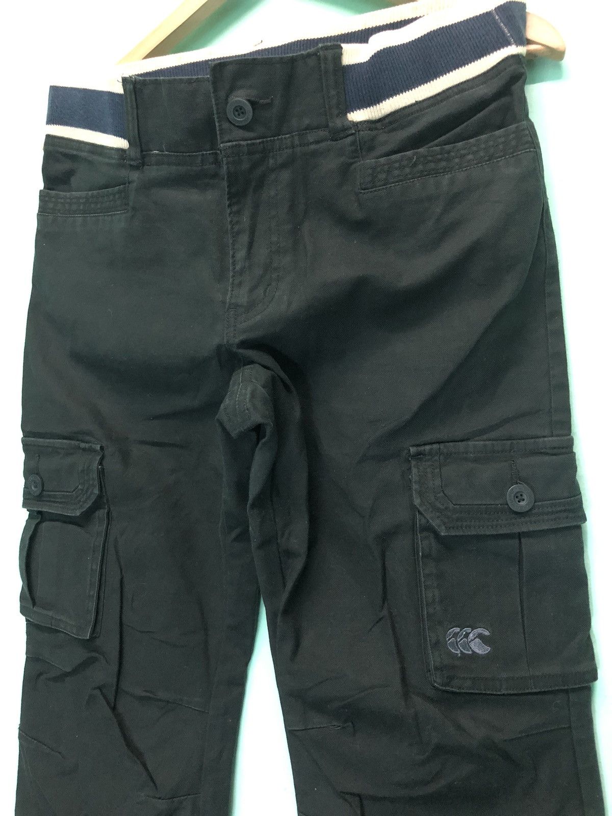 Canterbury of New Zealand × Vintage VINTAGE CANTERBURY FLARE TACTICAL MULTI POCKET CARGO PANT Size US 30 / EU 46 - 3 Thumbnail