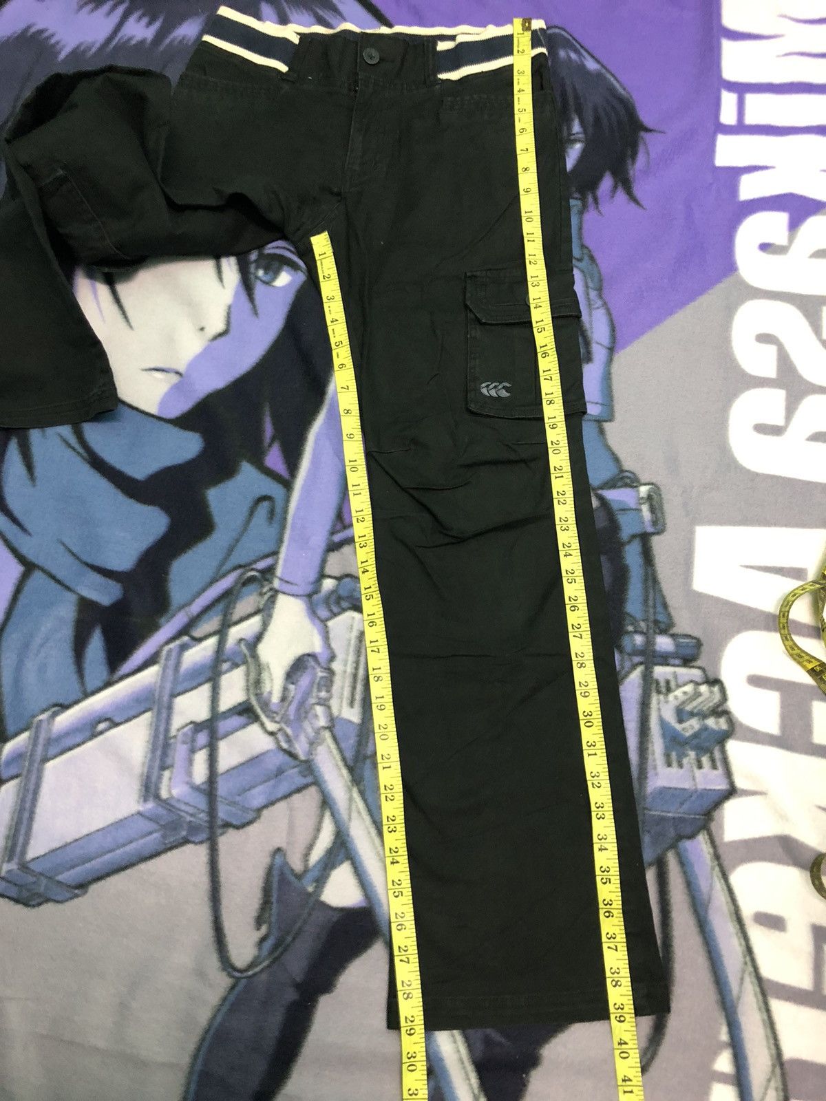 Canterbury of New Zealand × Vintage VINTAGE CANTERBURY FLARE TACTICAL MULTI POCKET CARGO PANT Size US 30 / EU 46 - 14 Thumbnail