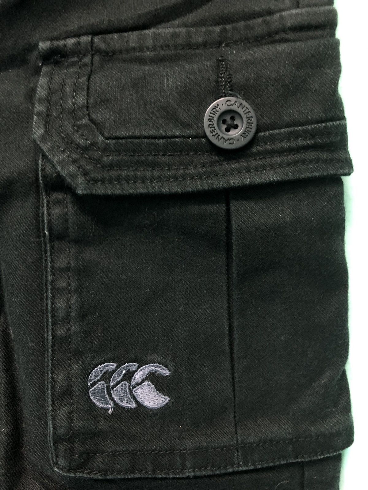 Canterbury of New Zealand × Vintage VINTAGE CANTERBURY FLARE TACTICAL MULTI POCKET CARGO PANT Size US 30 / EU 46 - 4 Thumbnail