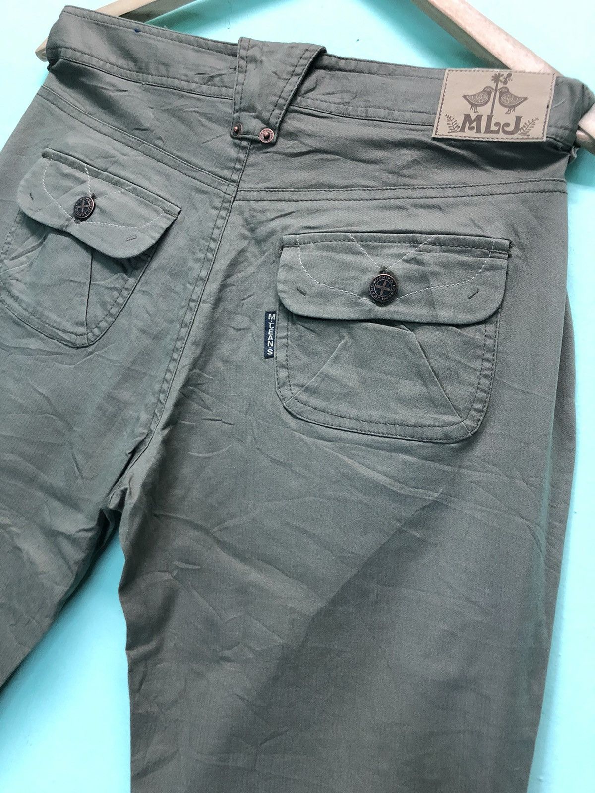 Designer × Michiko Koshino × Michiko Koshino London MICHIKO LONDON JEANS FLARE PANT Size US 31 - 7 Thumbnail