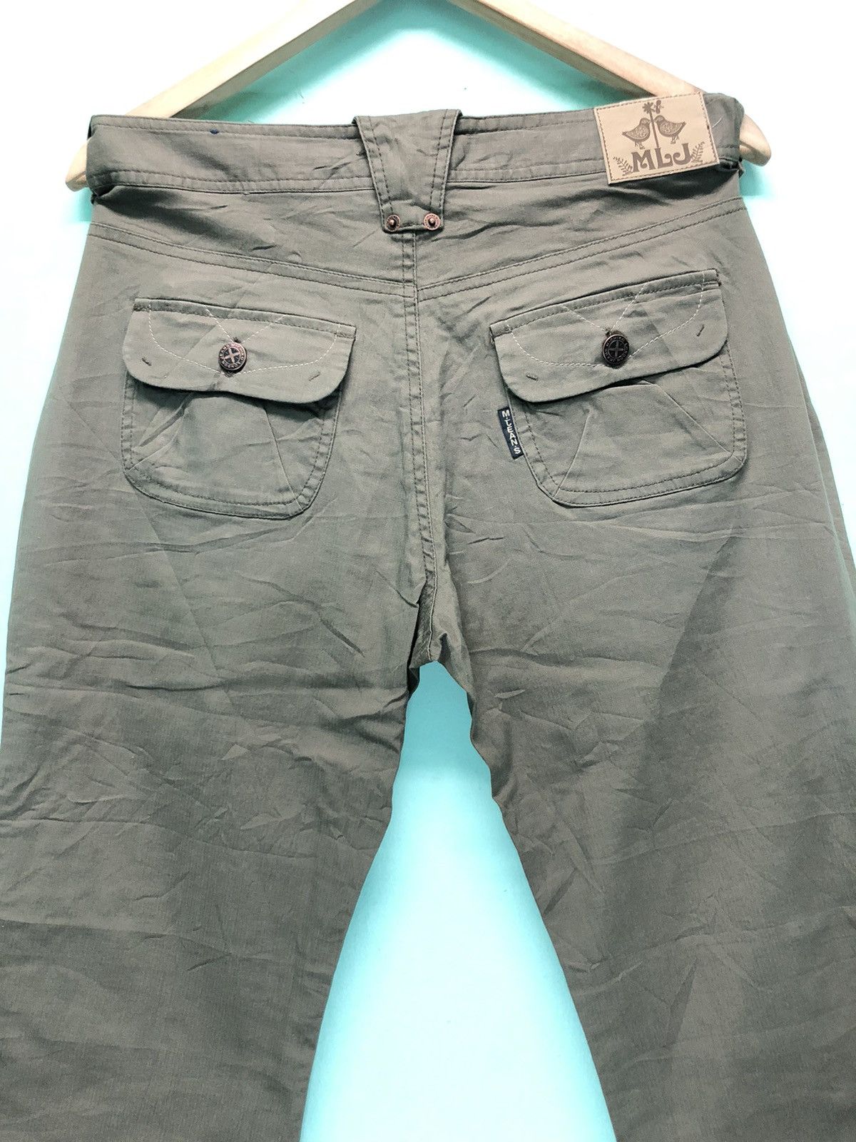 Designer × Michiko Koshino × Michiko Koshino London MICHIKO LONDON JEANS FLARE PANT Size US 31 - 5 Thumbnail