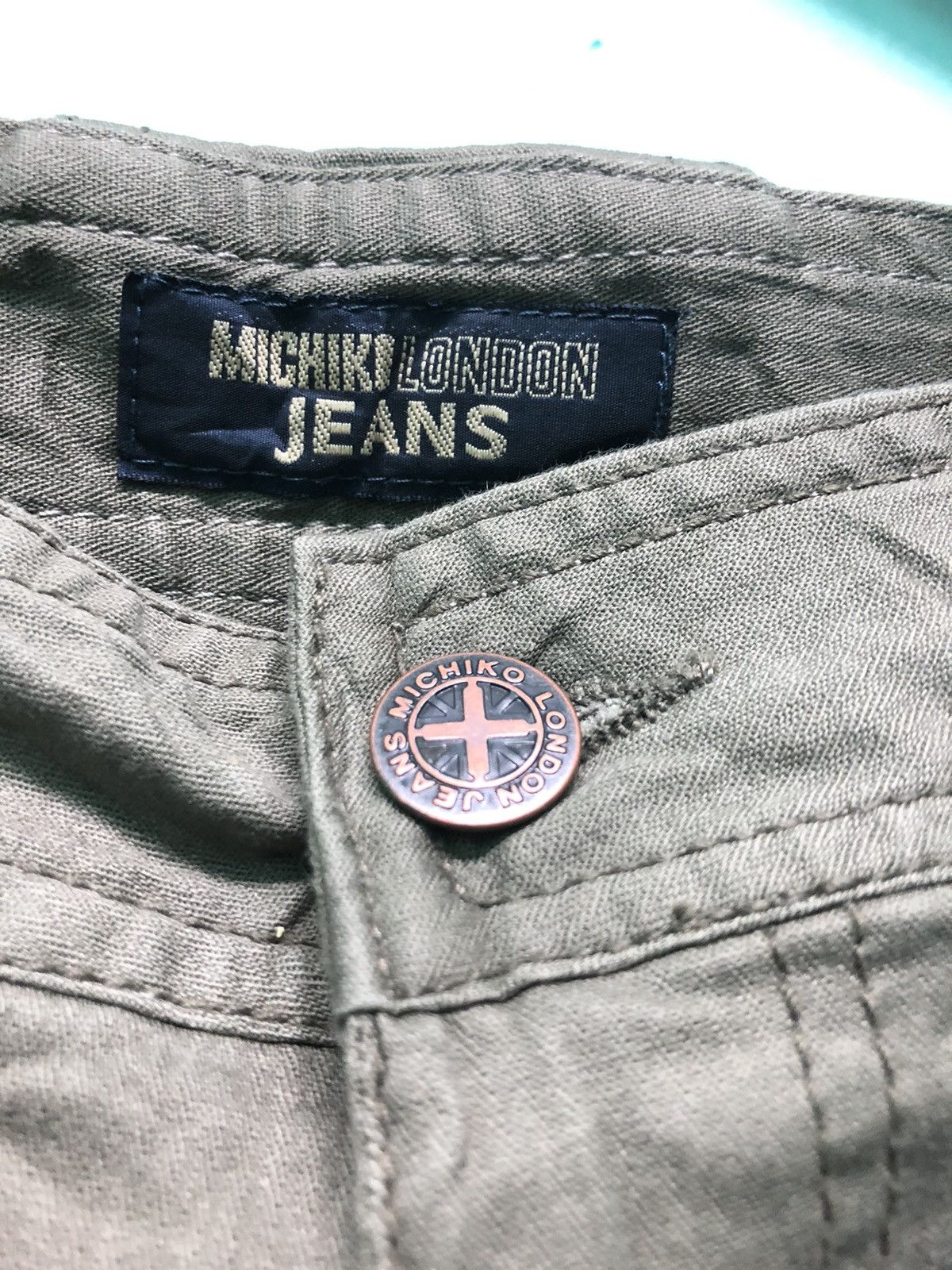 Designer × Michiko Koshino × Michiko Koshino London MICHIKO LONDON JEANS FLARE PANT Size US 31 - 4 Thumbnail