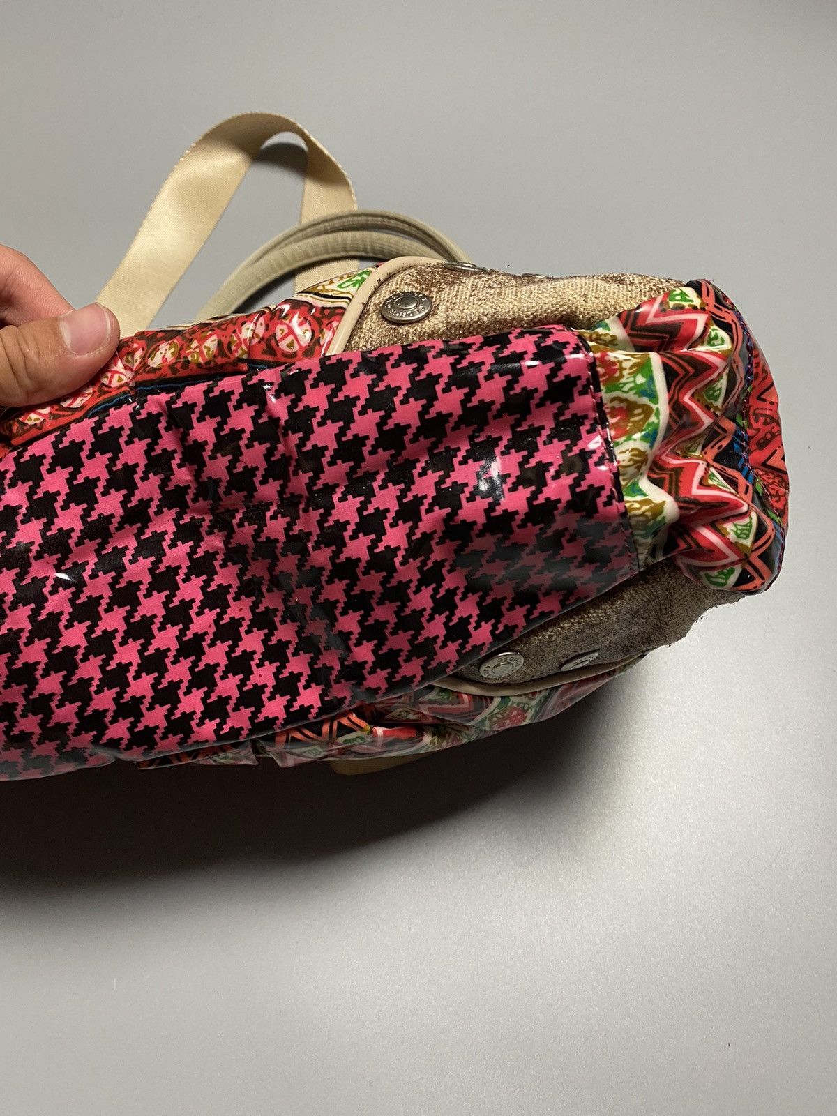 Other GeorgeGina&Lucy patterned vintage studded crossbody/hand bag Size ONE SIZE - 7 Thumbnail