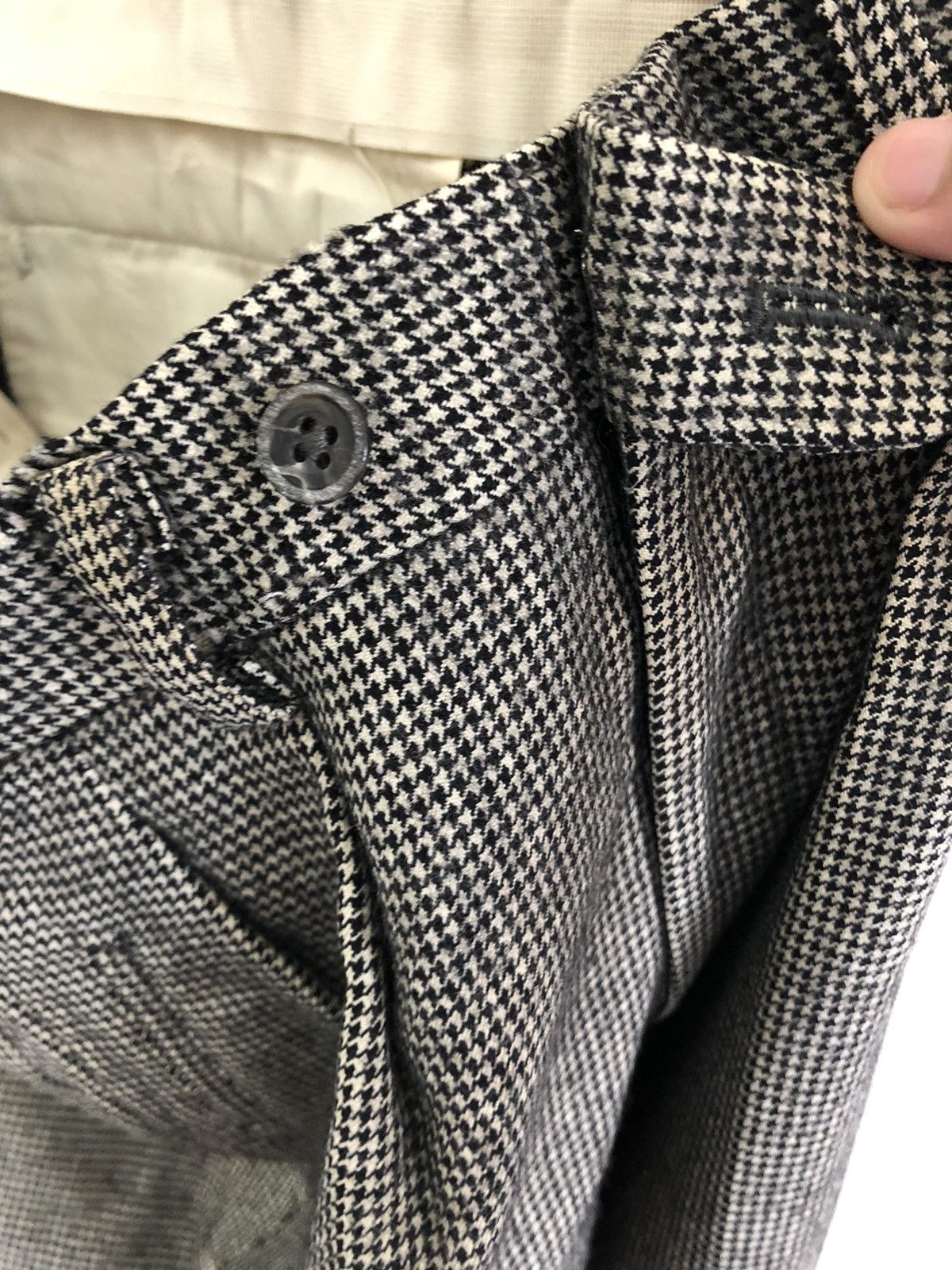 Burberry 🔥VINTAGE BURBERRY NOVA CHECK WOOL PANTS Size US 33 - 14 Thumbnail