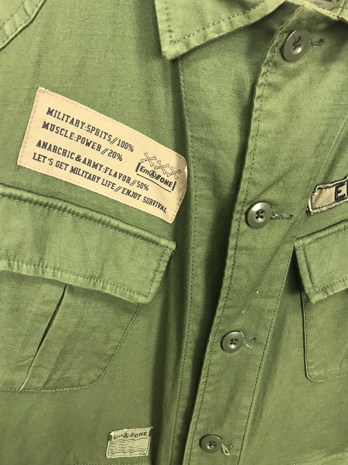 Other Military design jacket by omaone Size US M / EU 48-50 / 2 - 4 Thumbnail