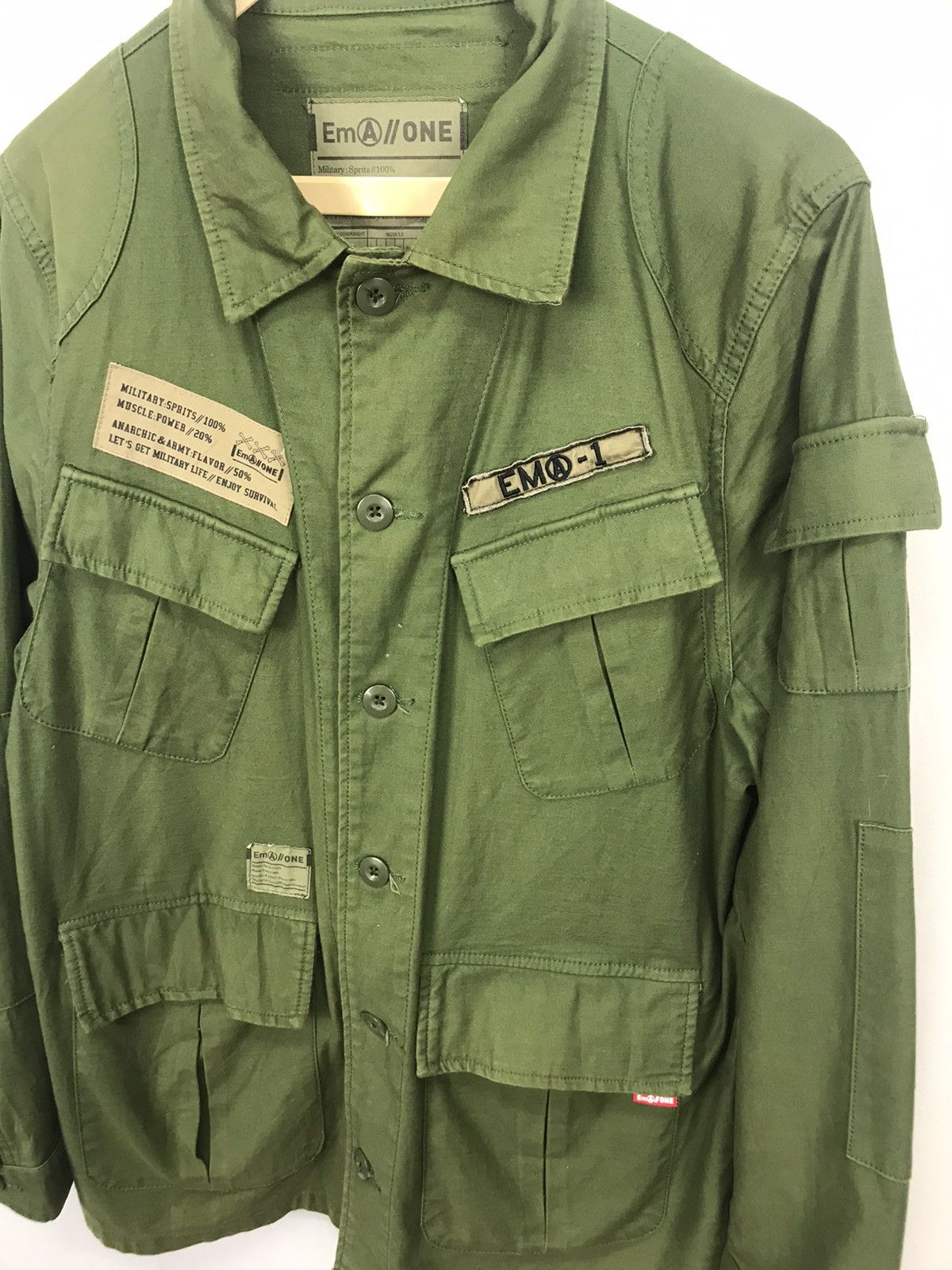 Other Military design jacket by omaone Size US M / EU 48-50 / 2 - 5 Thumbnail