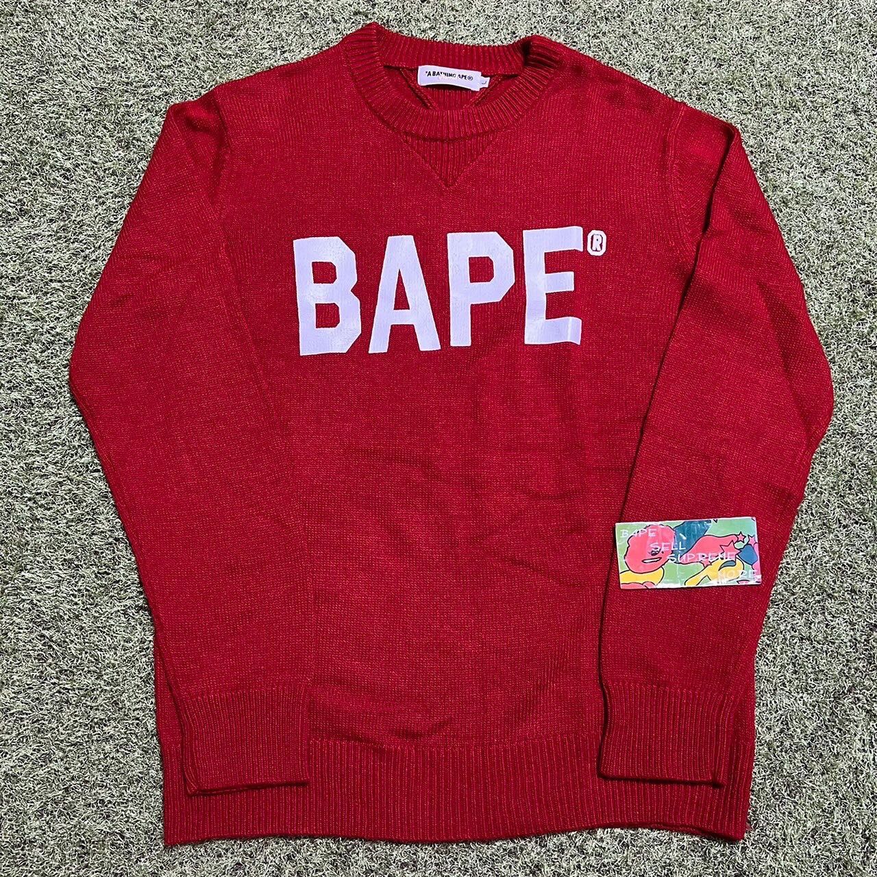 Bape Bape Knit Sweater Size US L / EU 52-54 / 3 - 1 Thumbnail