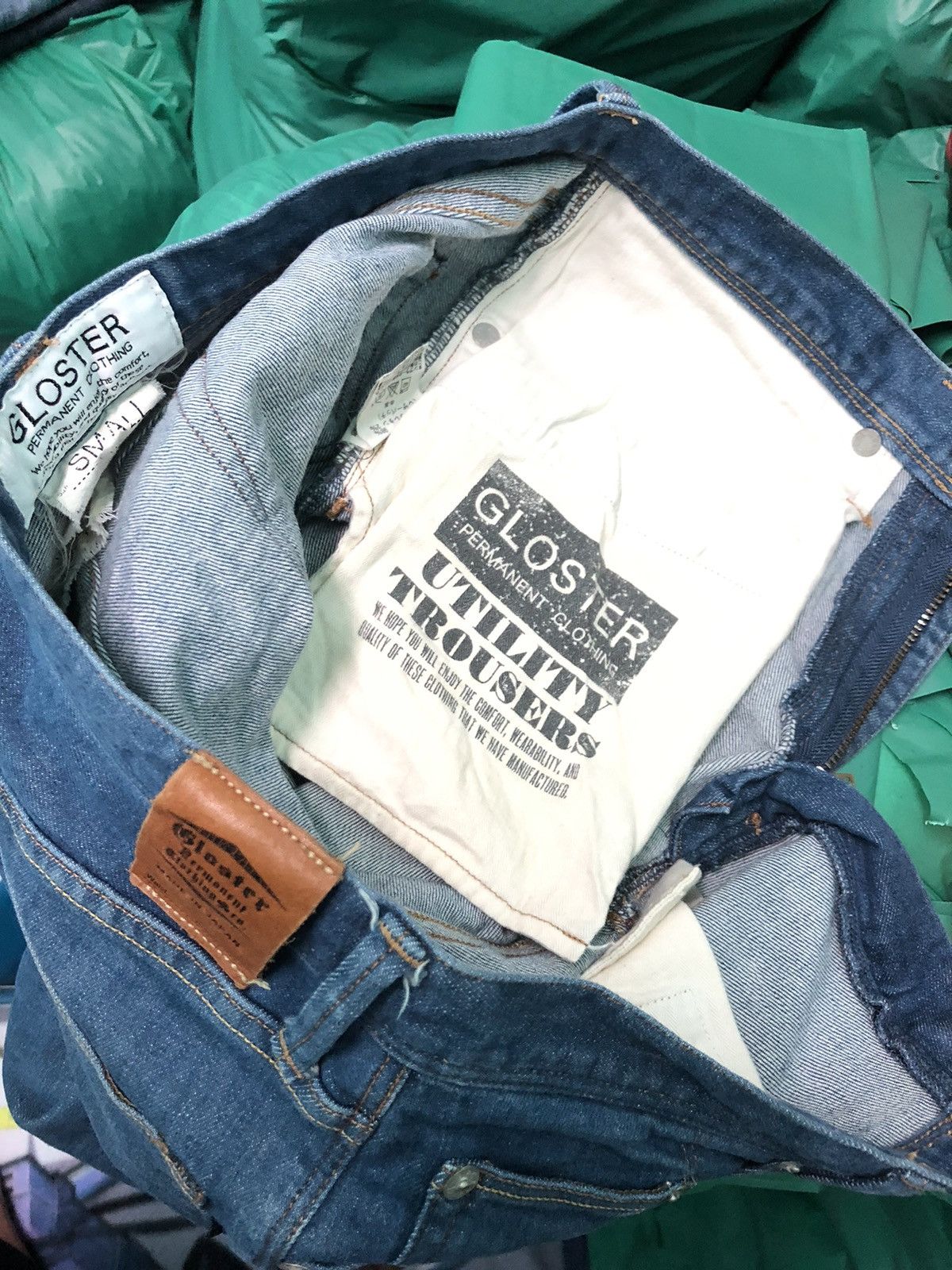 Japanese Brand × Vintage GLOSTER UTILITY TROUSER SLIM SKINNY JAPANESE BRAND DENIM Size US 29 - 10 Thumbnail