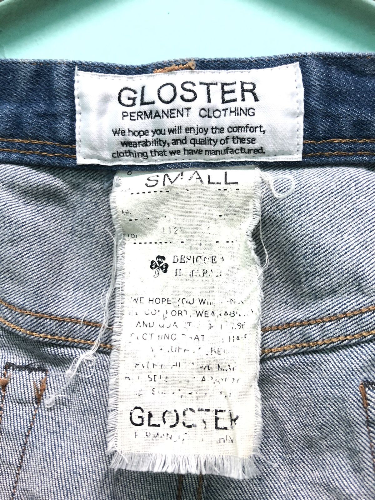 Japanese Brand × Vintage GLOSTER UTILITY TROUSER SLIM SKINNY JAPANESE BRAND DENIM Size US 29 - 5 Thumbnail