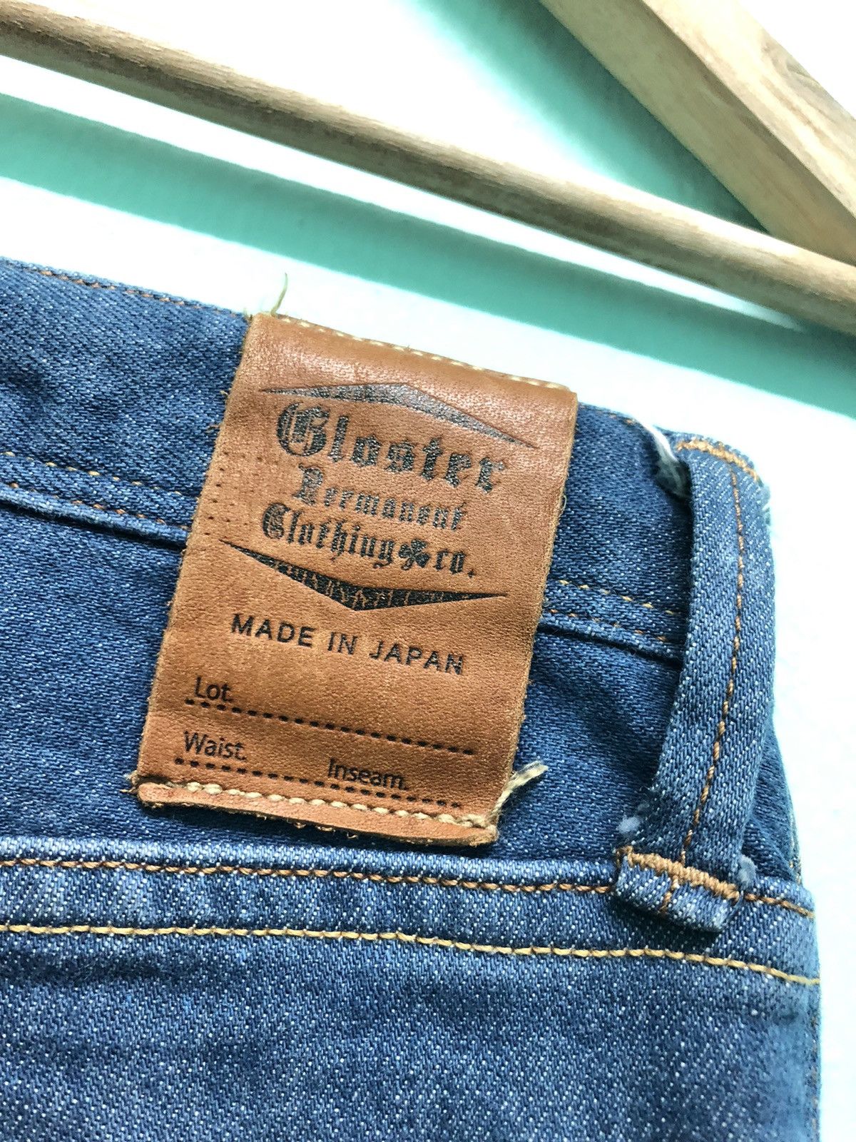 Japanese Brand × Vintage GLOSTER UTILITY TROUSER SLIM SKINNY JAPANESE BRAND DENIM Size US 29 - 9 Thumbnail