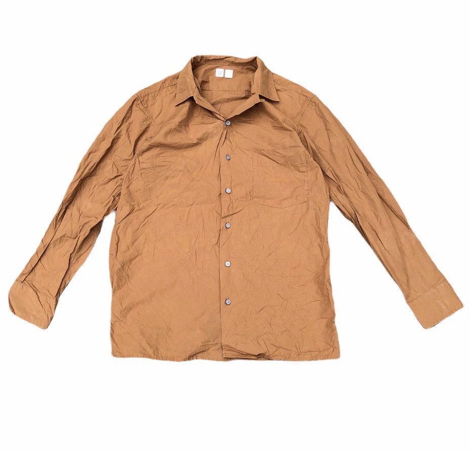 Christophe Lemaire × Lemaire × Uniqlo Uniqlo X Christopher Lemaire Open Colar Shirt Size US S / EU 44-46 / 1 - 1 Thumbnail