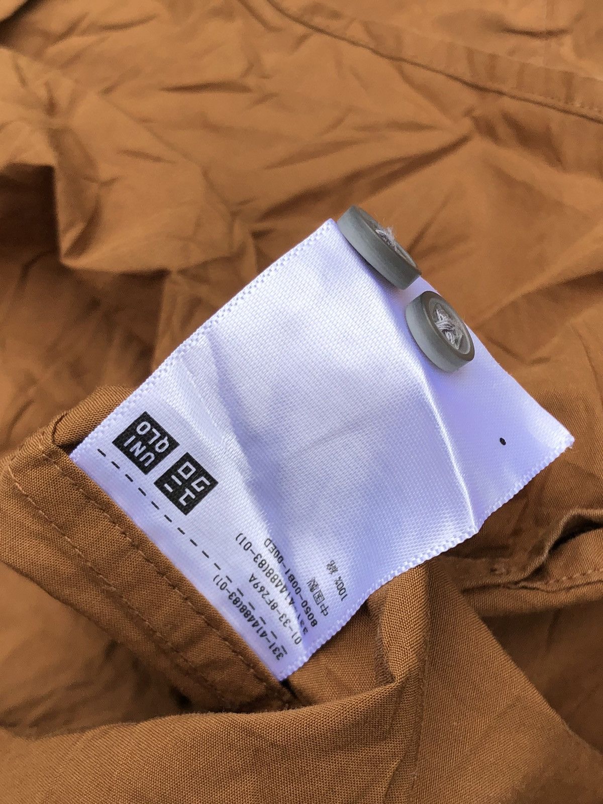 Christophe Lemaire × Lemaire × Uniqlo Uniqlo X Christopher Lemaire Open Colar Shirt Size US S / EU 44-46 / 1 - 5 Thumbnail