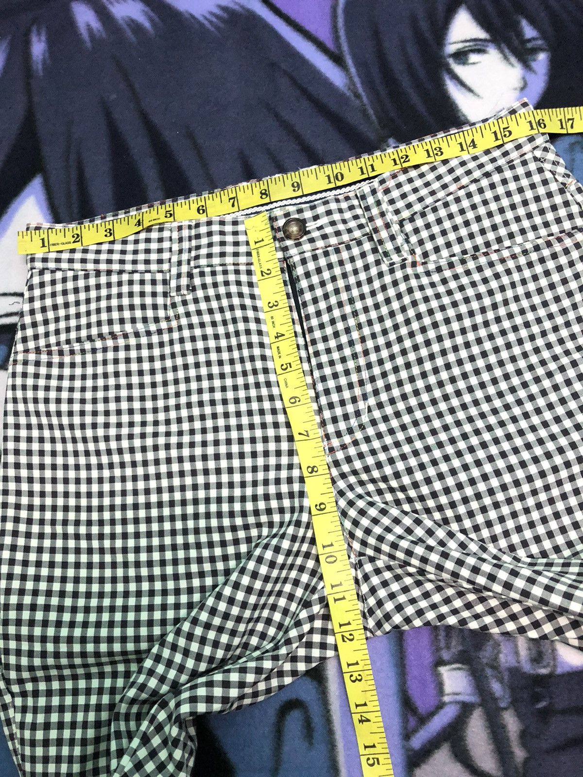 Adidas × Vintage VINTAGE ADIDAS GOLF DOUBLE LAYER FLEECE INNER CHECKED PANTS Size US 32 / EU 48 - 14 Thumbnail