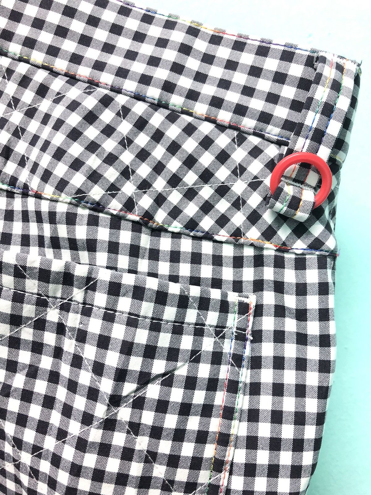 Adidas × Vintage VINTAGE ADIDAS GOLF DOUBLE LAYER FLEECE INNER CHECKED PANTS Size US 32 / EU 48 - 9 Thumbnail