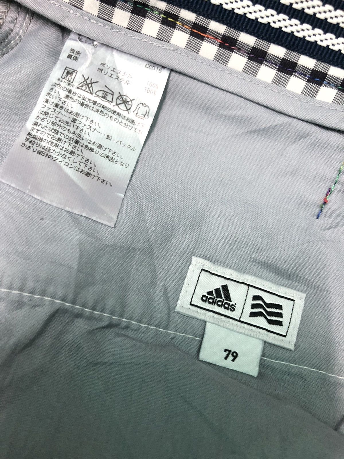 Adidas × Vintage VINTAGE ADIDAS GOLF DOUBLE LAYER FLEECE INNER CHECKED PANTS Size US 32 / EU 48 - 11 Thumbnail