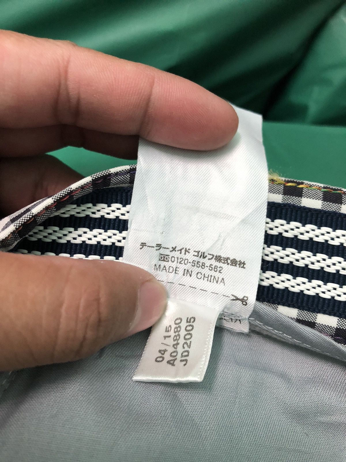 Adidas × Vintage VINTAGE ADIDAS GOLF DOUBLE LAYER FLEECE INNER CHECKED PANTS Size US 32 / EU 48 - 13 Thumbnail