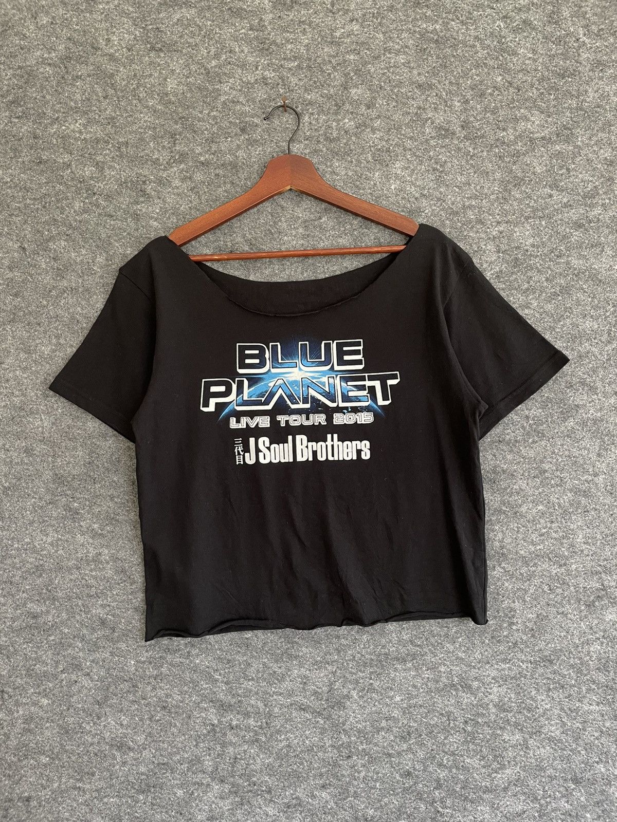BLUE PLANET LIBE TOUR 2015 CROPPED TEE