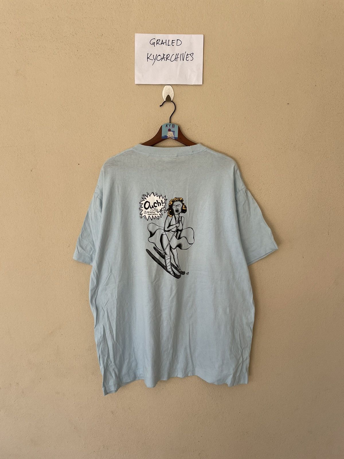 Japanese Brand MARILYN MONROE PARODY TEE Size US XXL / EU 58 / 5 - 4 Thumbnail