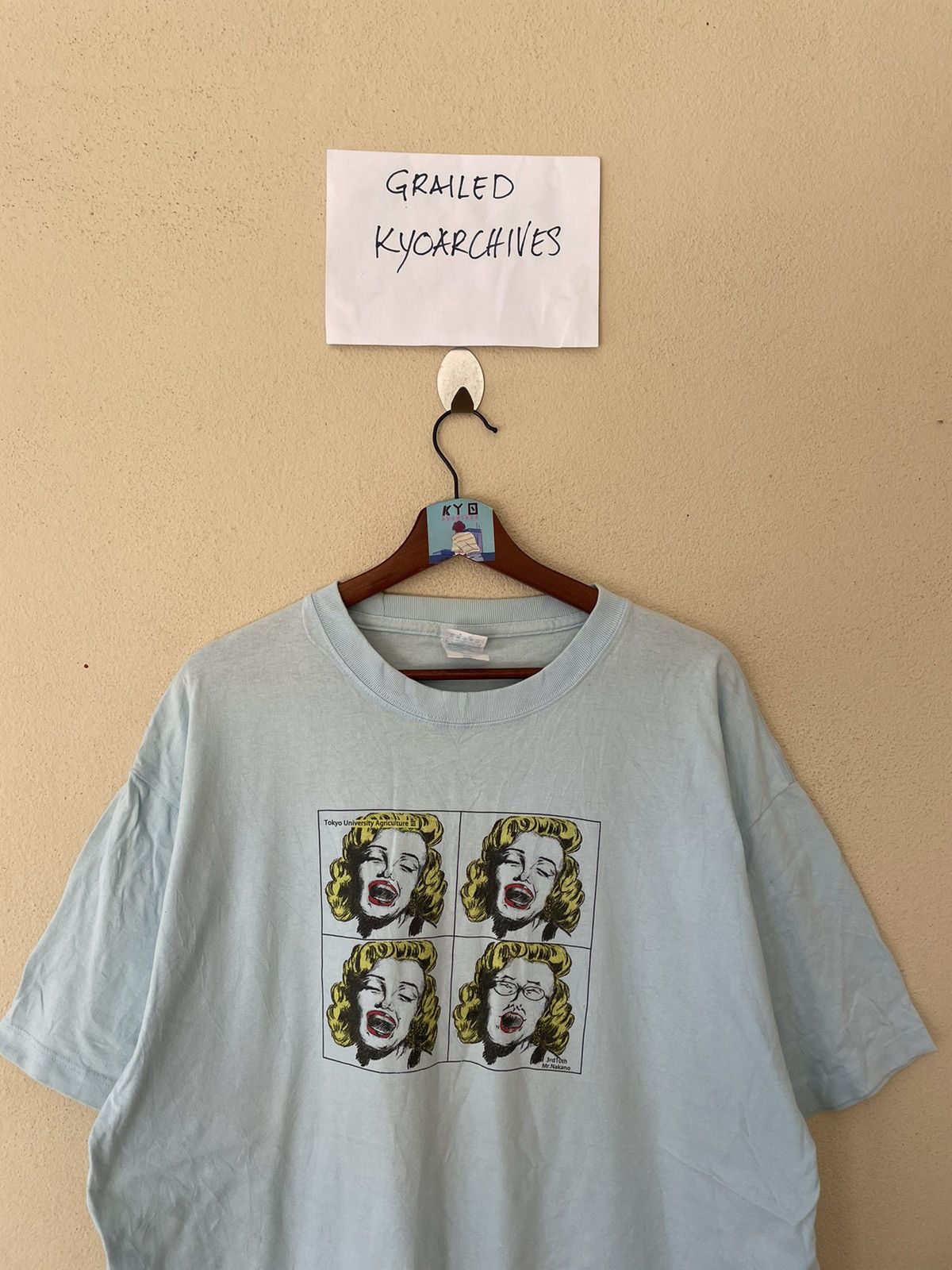 Japanese Brand MARILYN MONROE PARODY TEE Size US XXL / EU 58 / 5 - 5 Thumbnail