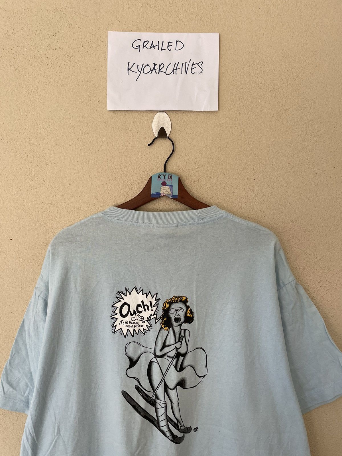 Japanese Brand MARILYN MONROE PARODY TEE Size US XXL / EU 58 / 5 - 6 Thumbnail