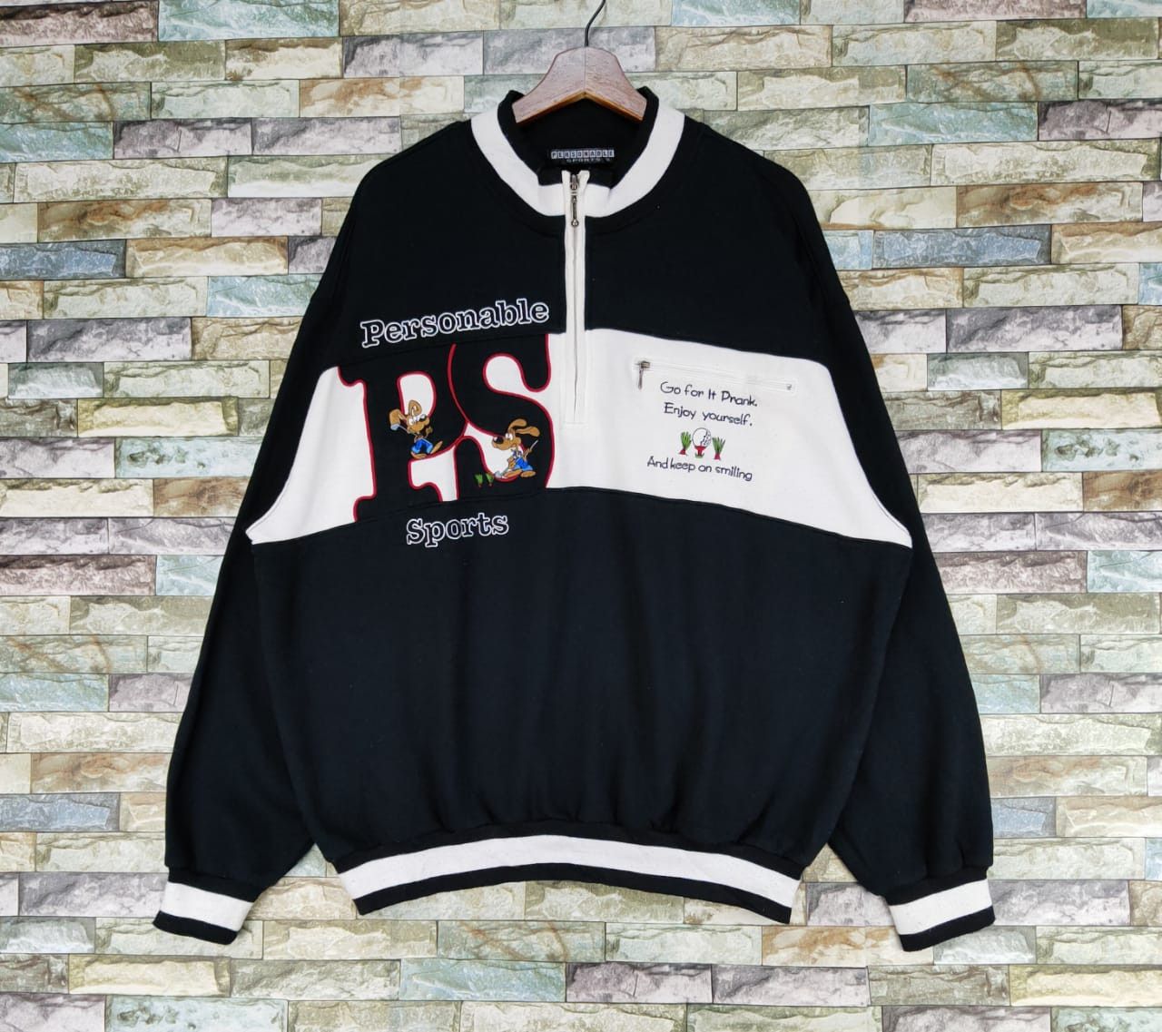 Japanese Brand Vintage Personable Sport Embroidery Logo Size US L / EU 52-54 / 3 - 1 Thumbnail