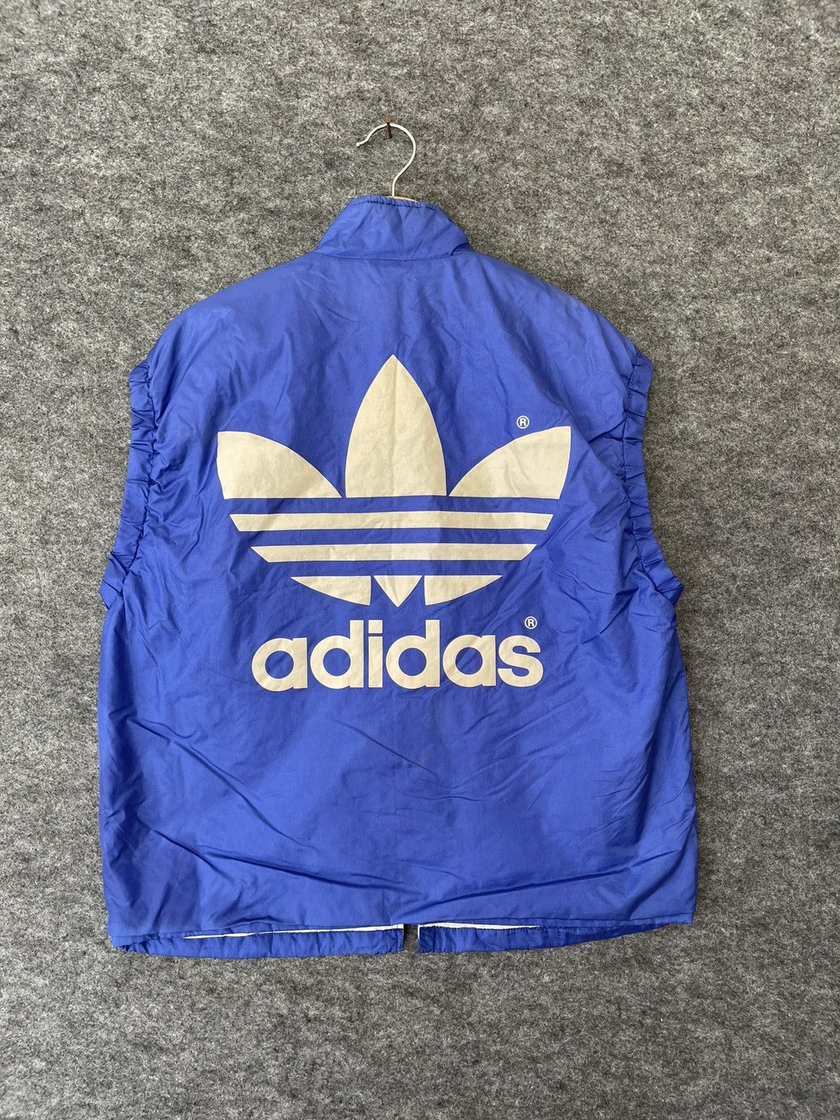 VINTAGE ADIDAS TRIFOIL BIG LOGOS VEST
