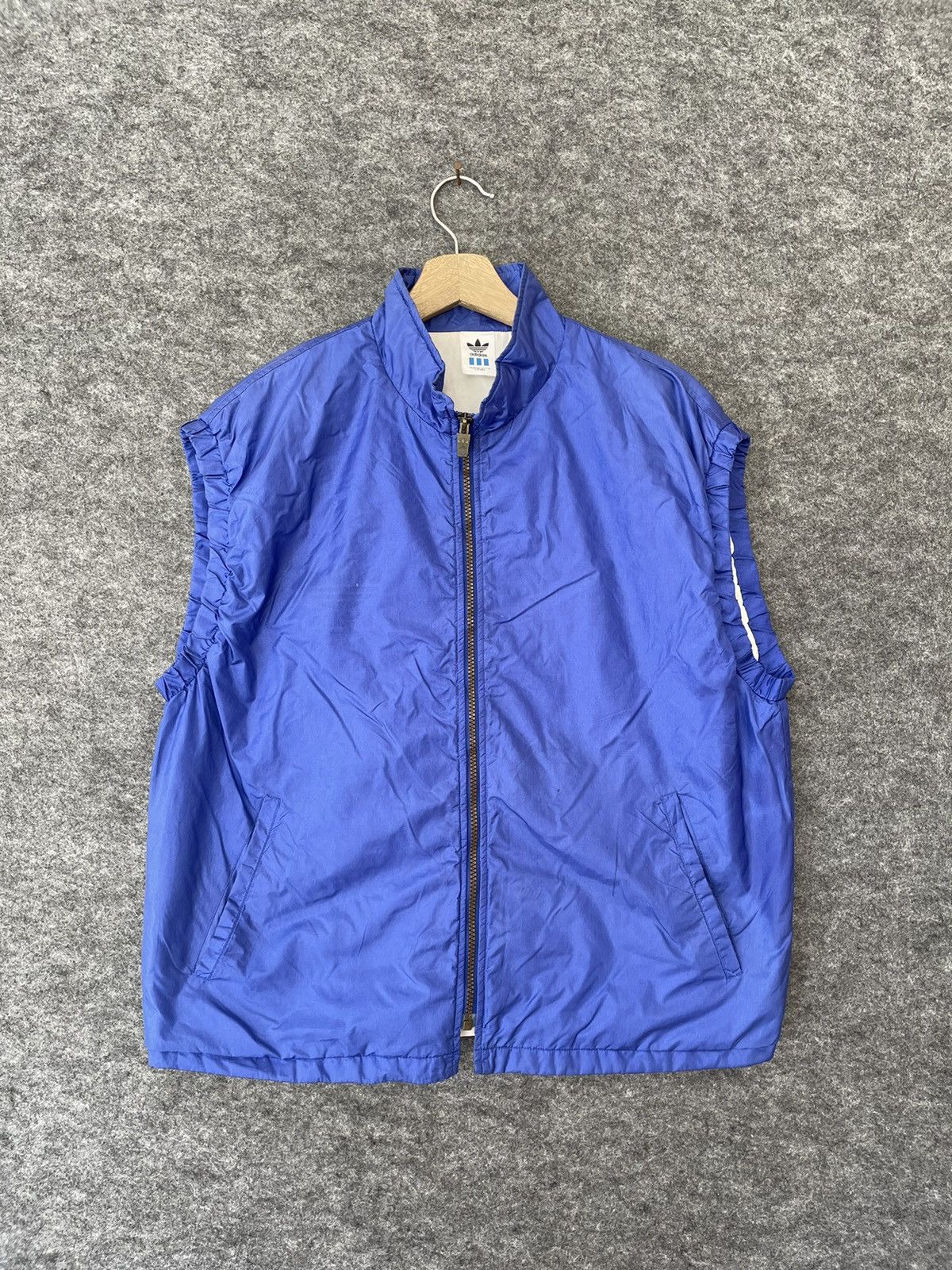 Adidas VINTAGE ADIDAS TRIFOIL BIG LOGOS VEST Size US L / EU 52-54 / 3 - 3 Thumbnail