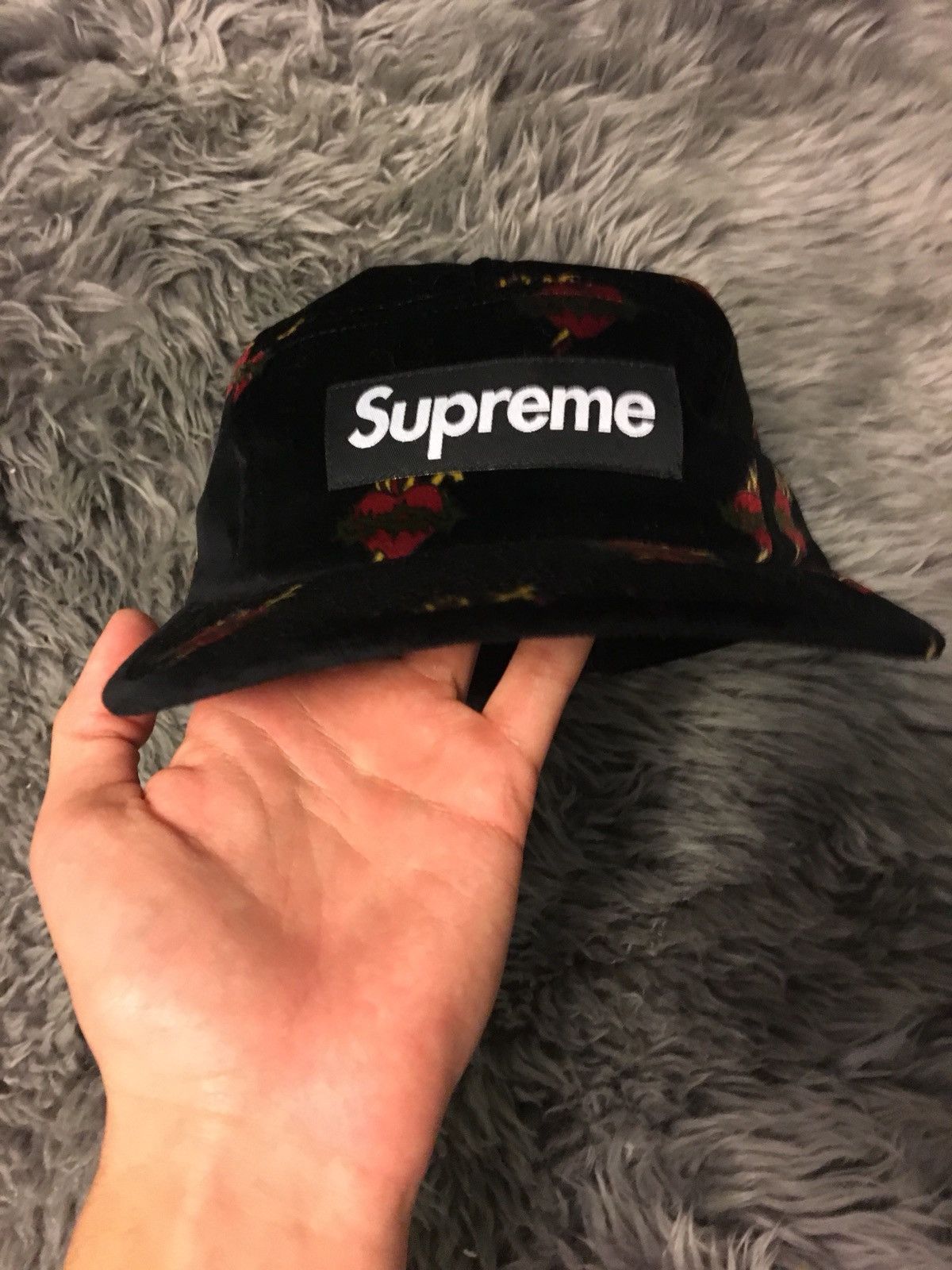 Supreme Supreme Sacred Hearts Camp Cap FW17 | Grailed