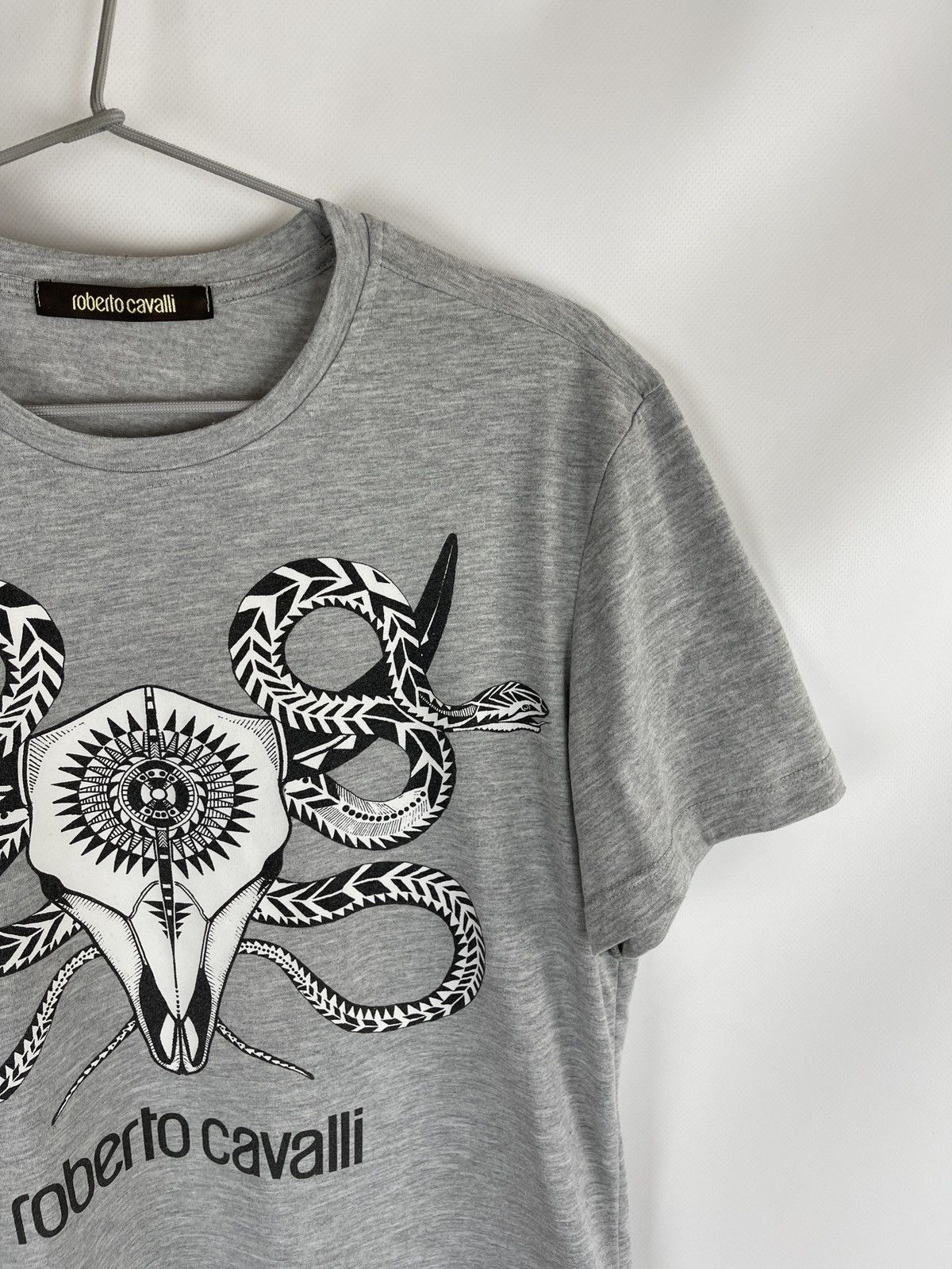 Roberto Cavalli Roberto Cavalli big logo print tee shirt Size US M / EU 48-50 / 2 - 5 Thumbnail