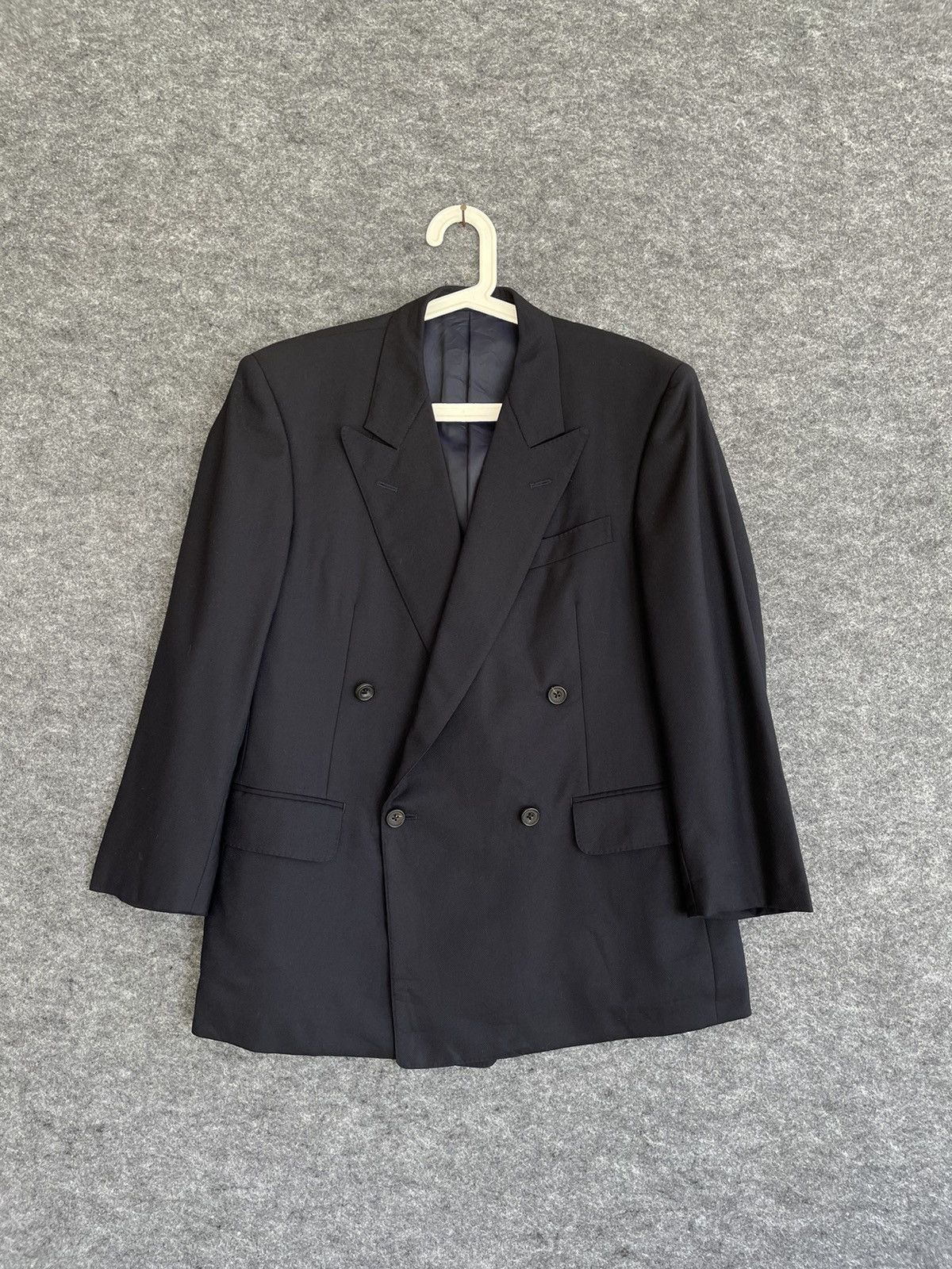 Burberry VINTAGE BURBERRYS CASHMERE BLAZER JACKET Size US L / EU 52-54 / 3 - 1 Thumbnail