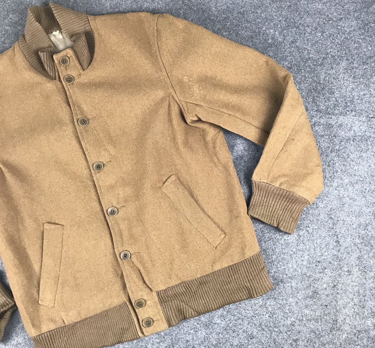 Japanese Brand × Vintage 🔥Wool Bomber full button Jacket🔥 Size US M / EU 48-50 / 2 - 5 Thumbnail