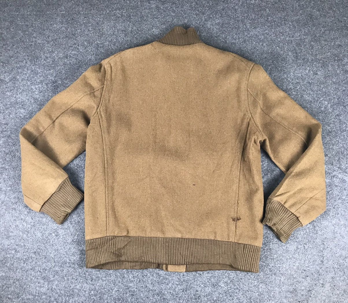 Japanese Brand × Vintage 🔥Wool Bomber full button Jacket🔥 Size US M / EU 48-50 / 2 - 2 Thumbnail