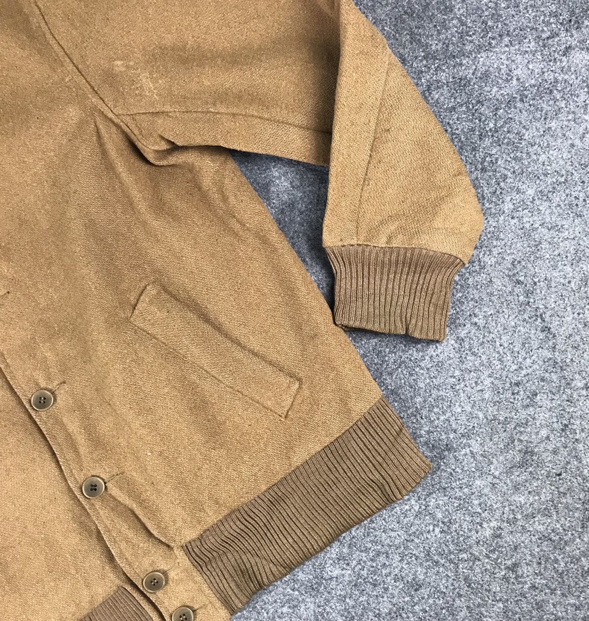 Japanese Brand × Vintage 🔥Wool Bomber full button Jacket🔥 Size US M / EU 48-50 / 2 - 4 Thumbnail