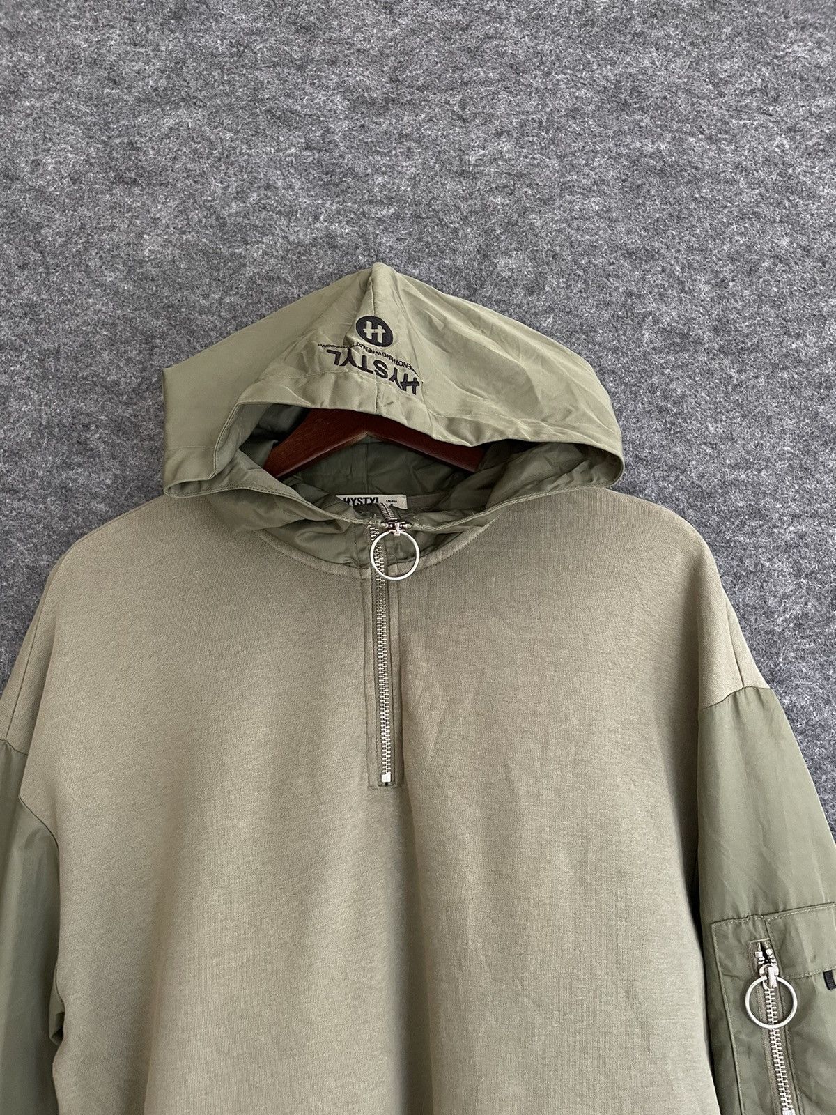 Japanese Brand HYSTYL ANORAK HYBRID JACKET Size US M / EU 48-50 / 2 - 2 Thumbnail